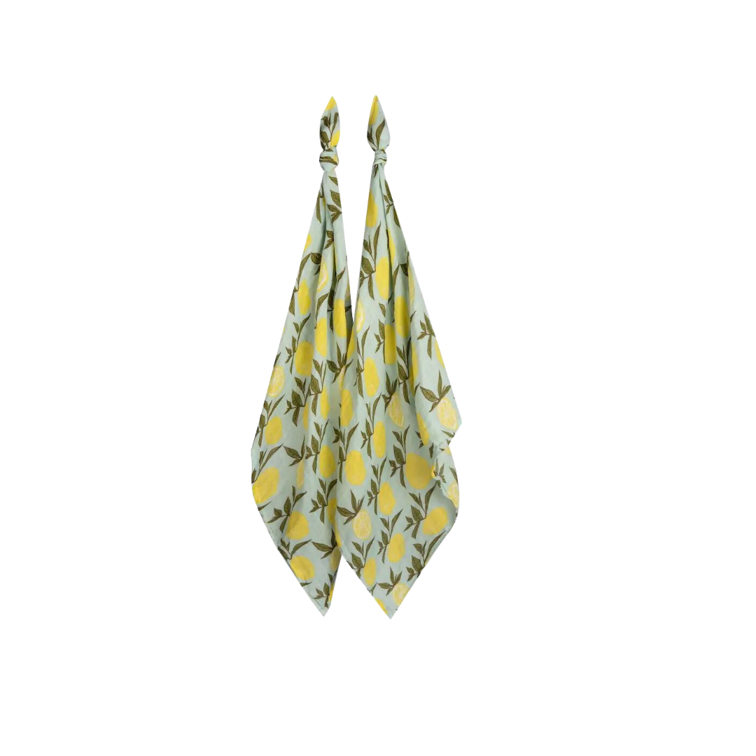 MB Organic Cotton Burpies - Lemon