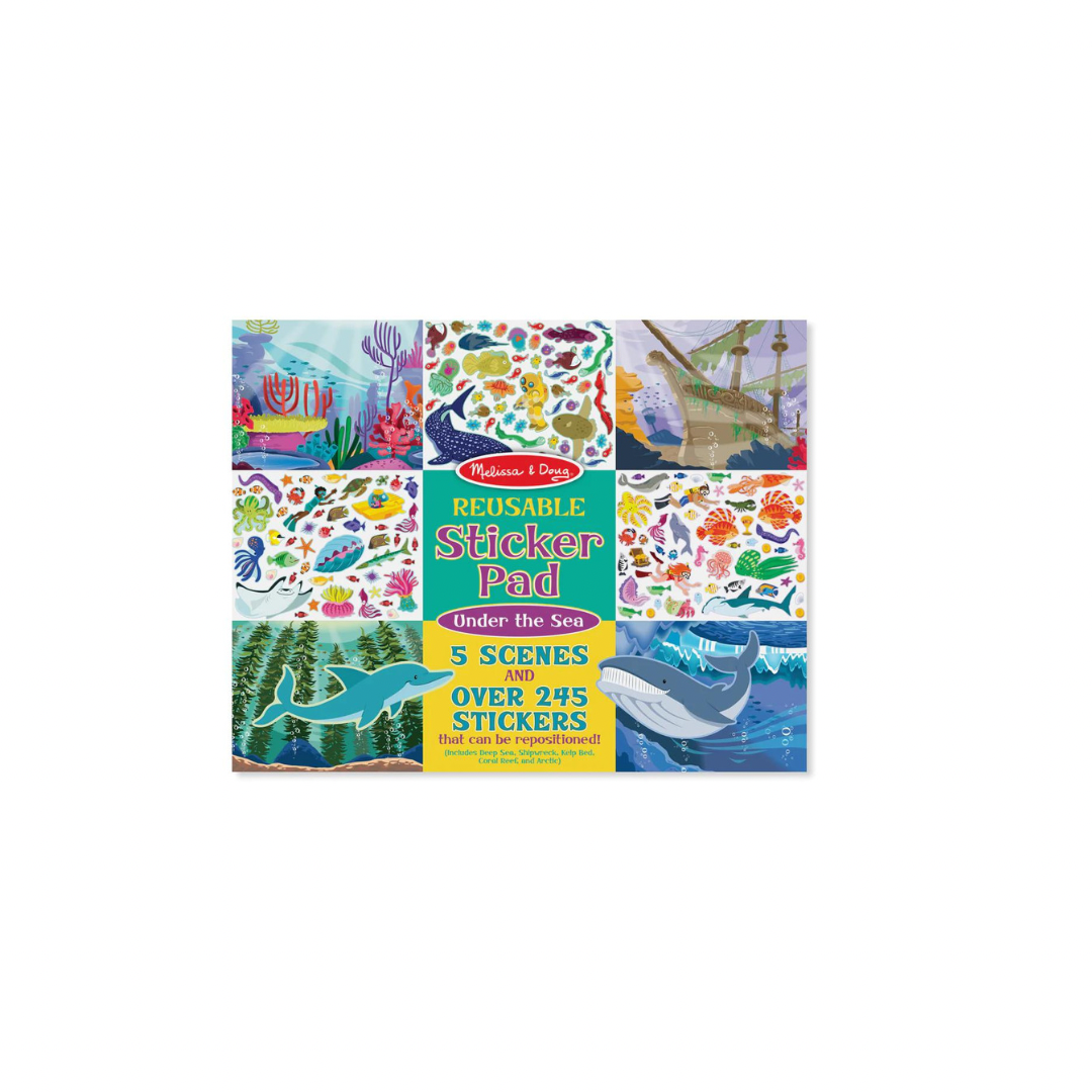 MD Large Reusable Sticker Books