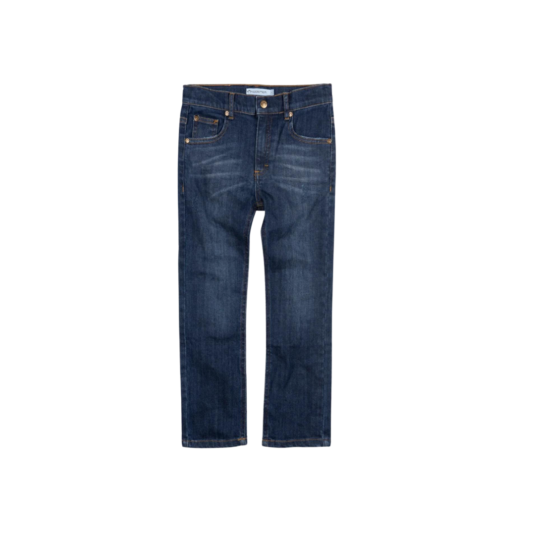Slim Leg Denim - Med Wash