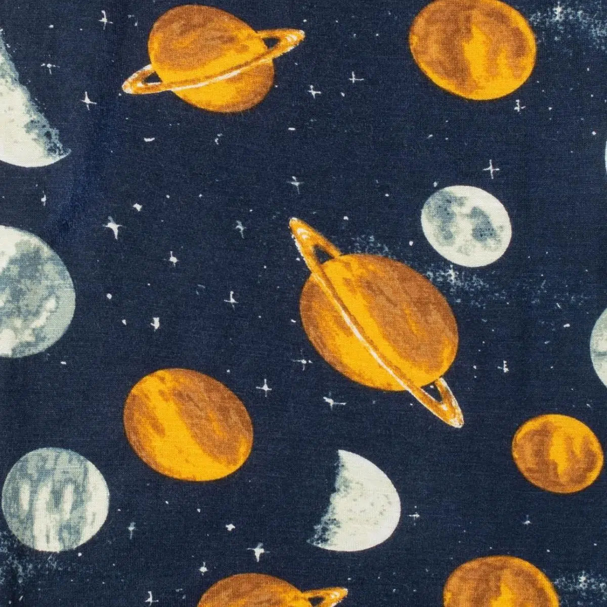 MB Bamboo Zipper PJs - Planets