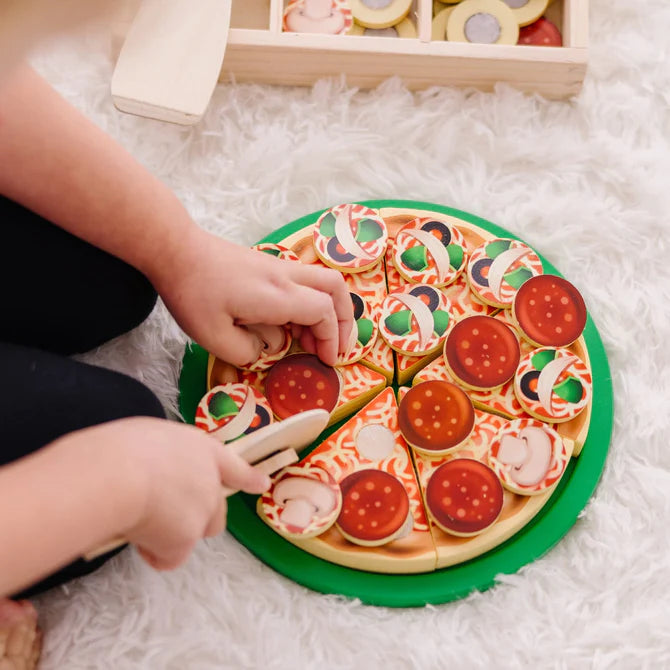 Pizza Party - Wooden Play Food