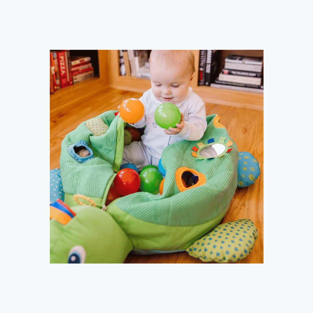 Turtle baby ball 2024 pit