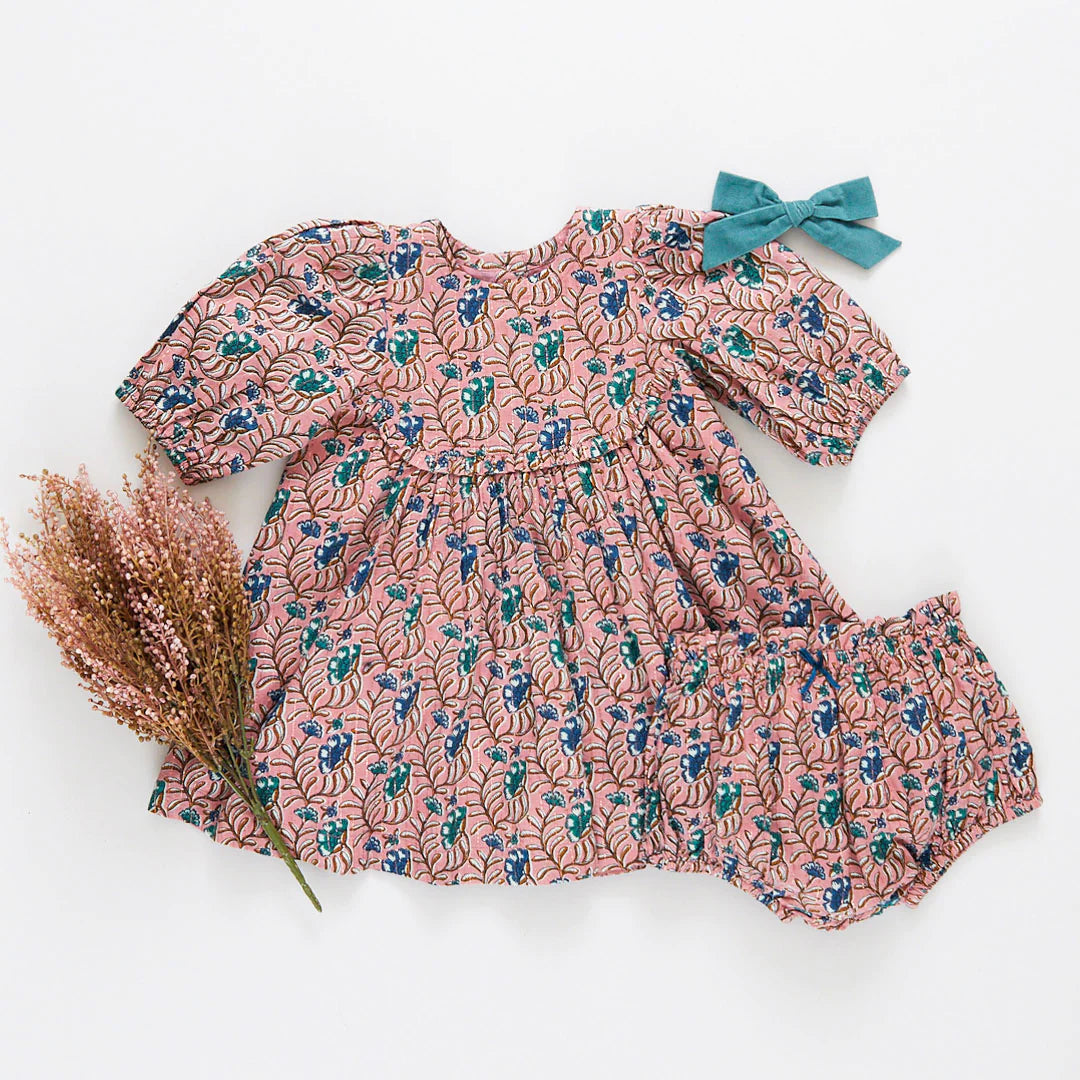 Rowan Dress - Mauveglow Floral