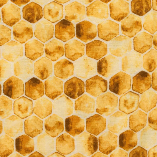 MB Zipper Footed Romper - Honeycomb