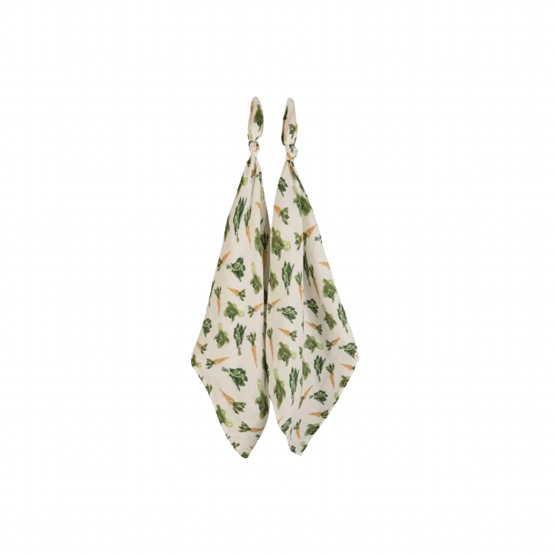 MB Organic Cotton Burpies - Fresh Veggies
