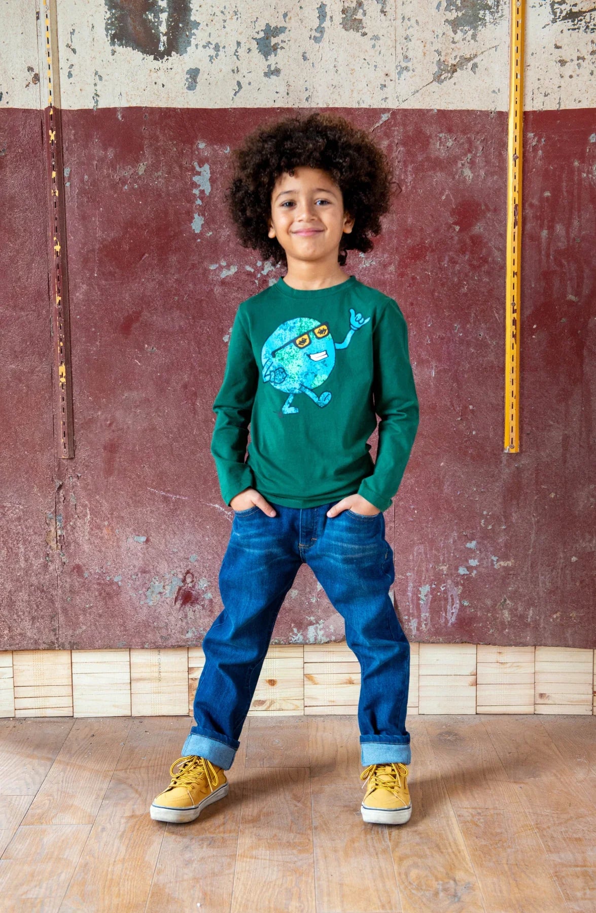 Slim Leg Denim - Med Wash