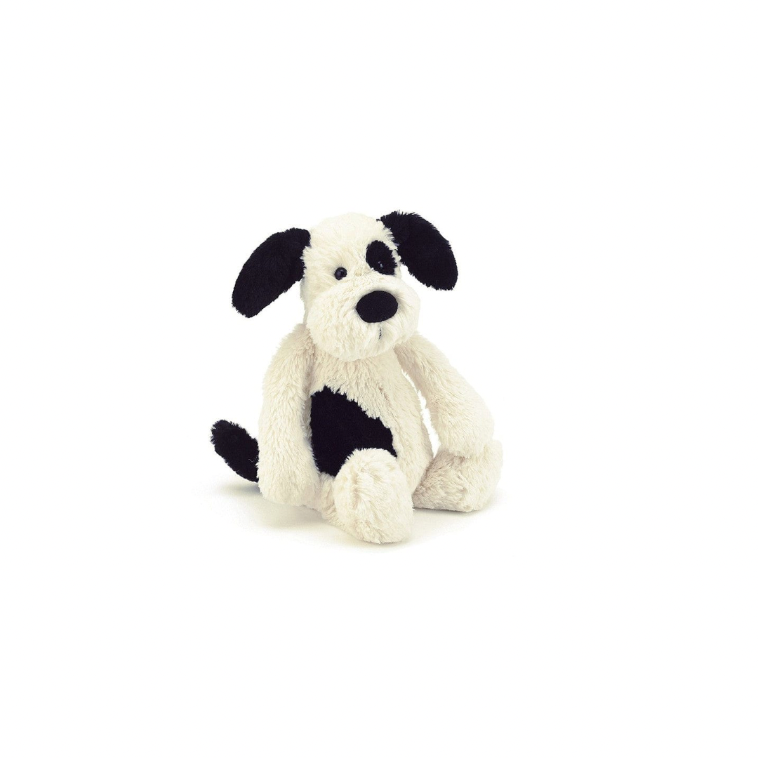 Bashful Black & Cream Puppy Med