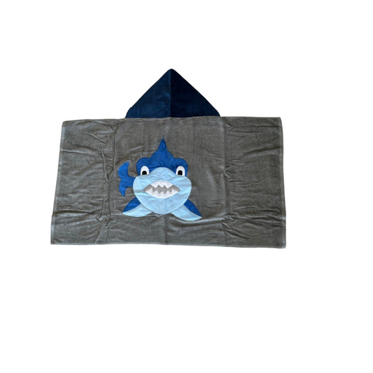 Hooded Towel- Shark