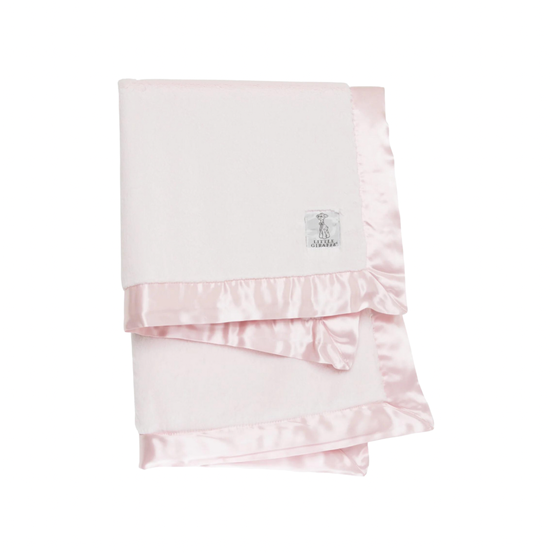 Little Giraffe Luxe Blanket - Pink