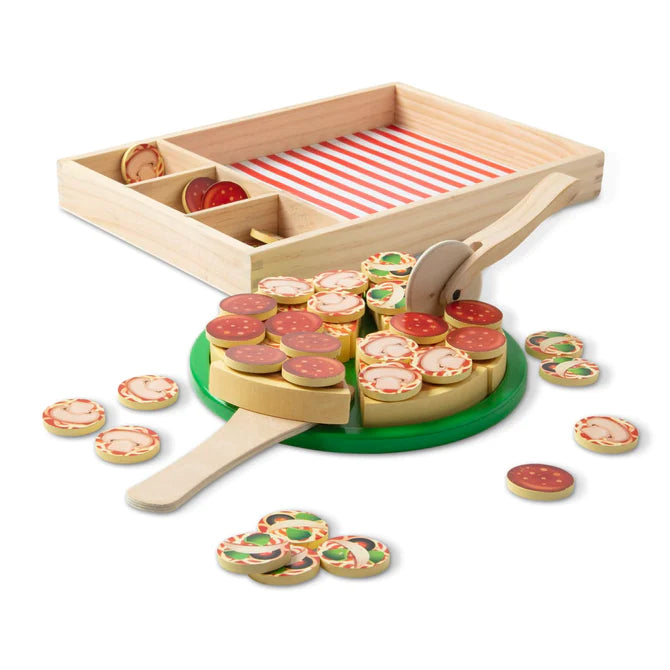 Pizza Party - Wooden Play Food
