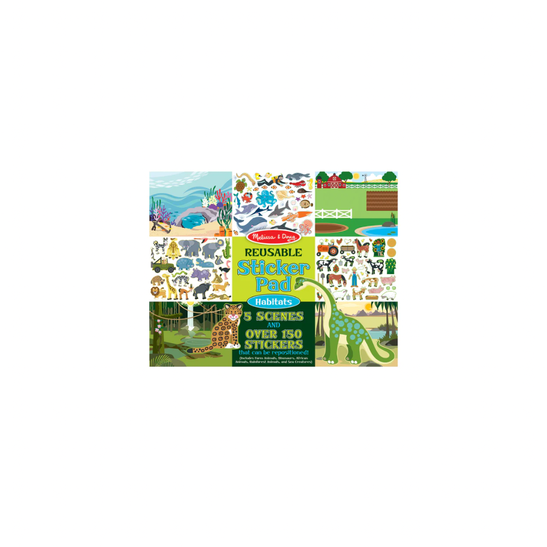 MD Large Reusable Sticker Books