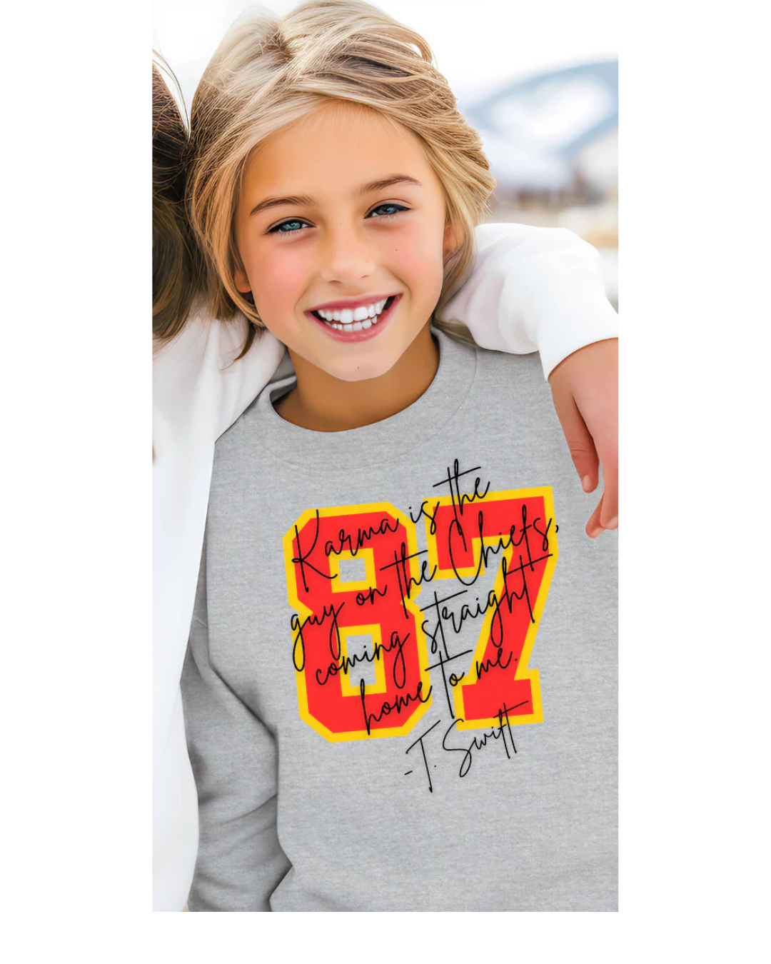 87 Karma Chiefs Pullover- Grey