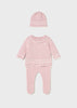 Leg Warmer Set w/Hat - Pink Crystal