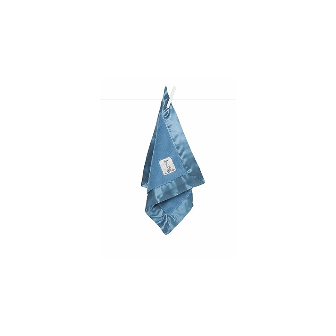 Little Giraffe Luxe Blanky - Cornflower