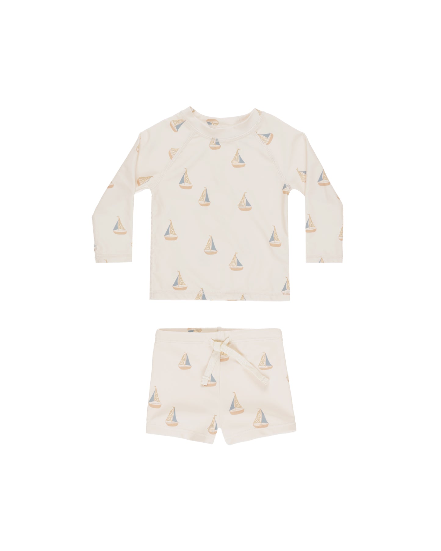 Rashguard Set- Sailboats