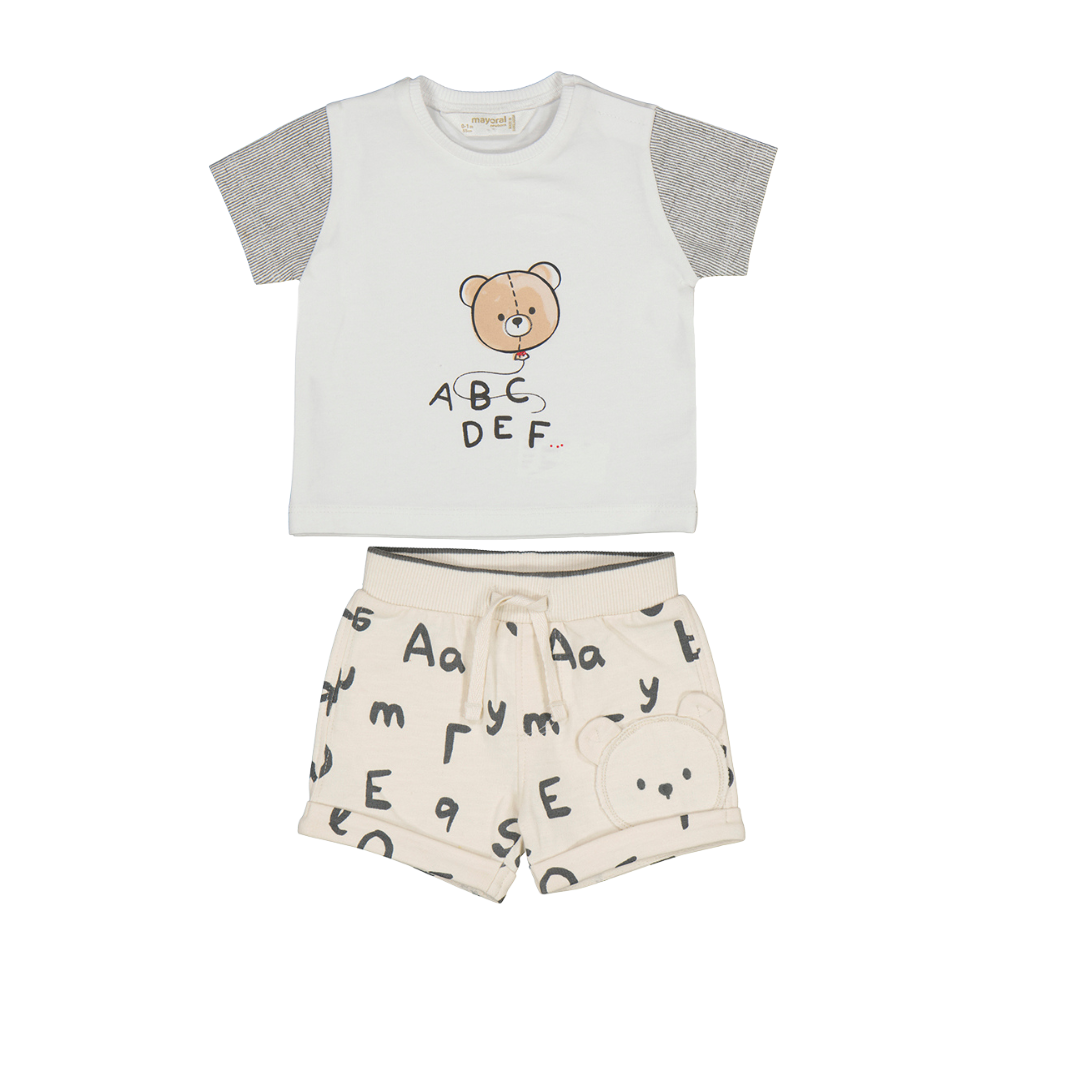Short Set - Bear & Letters