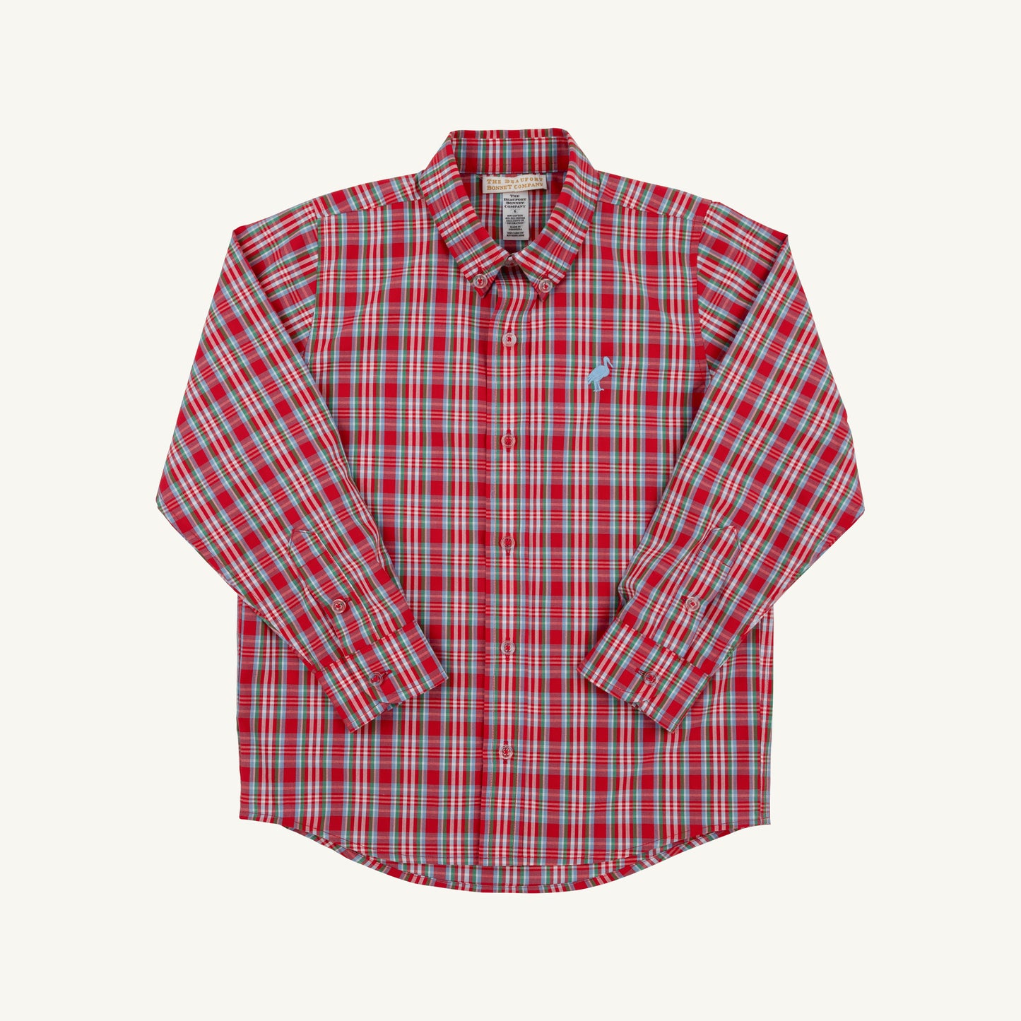 Deans List Dress Shirt- Woodspoint Plaid