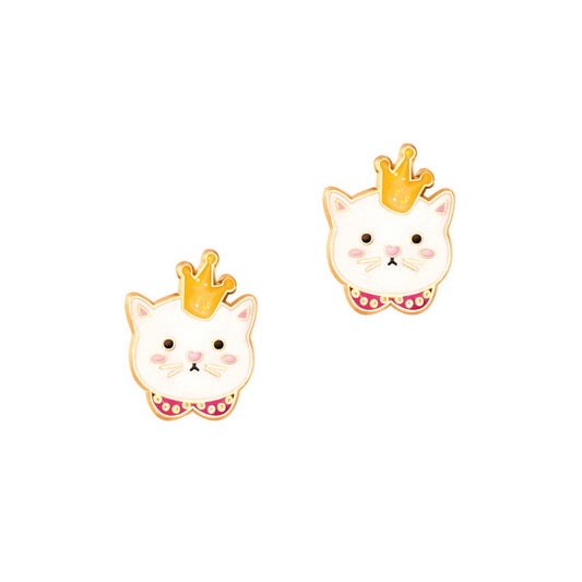 Kitty Princess Cutie Stud Earrings