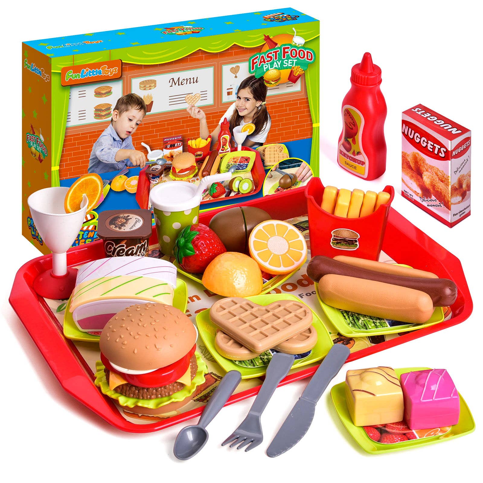 Fast sales food playset