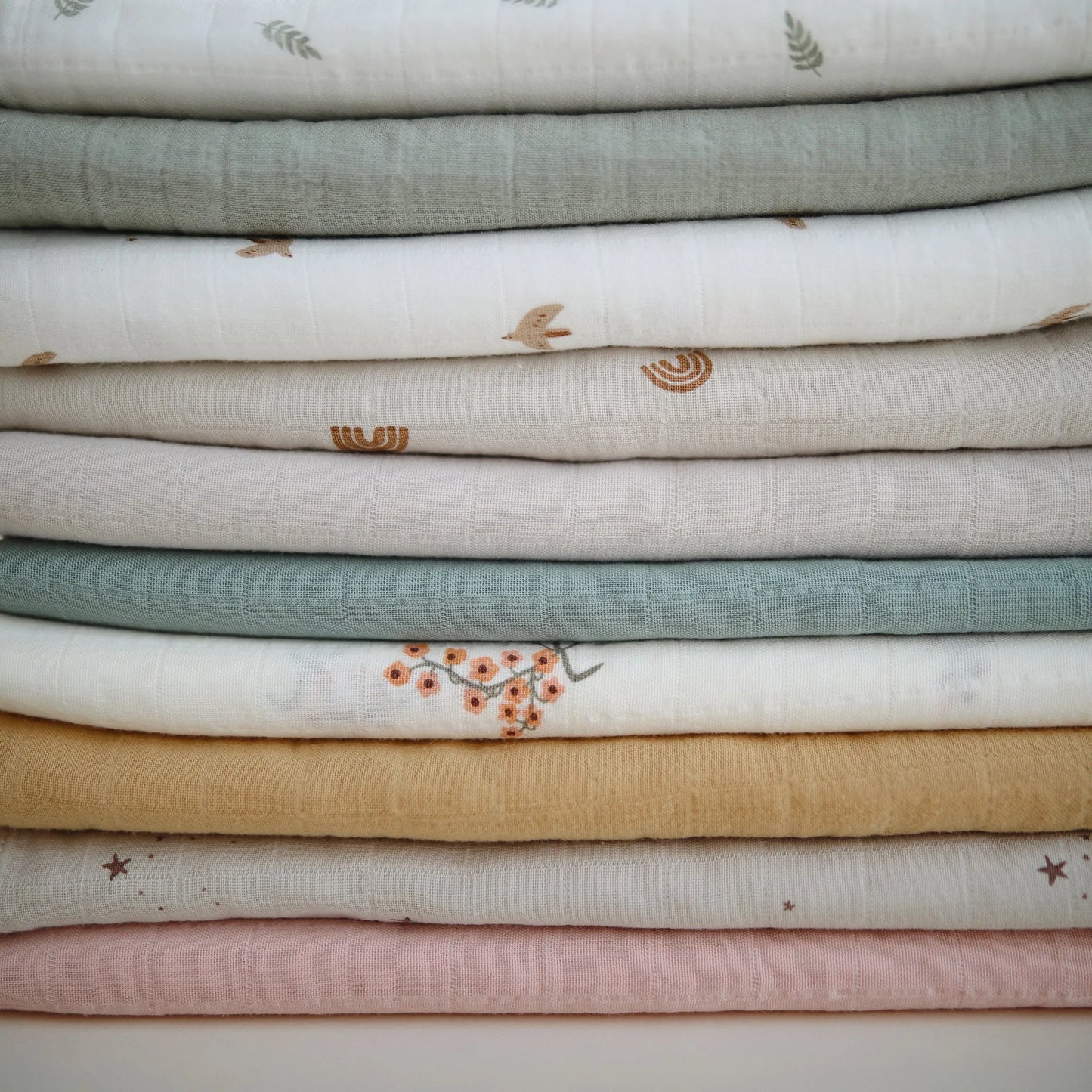 Mushie Organic Muslin Swaddle