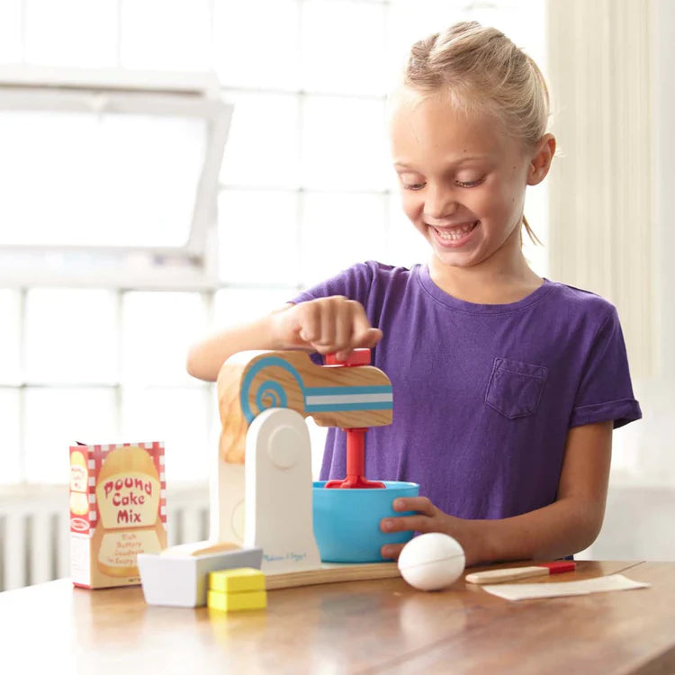 Make A Cake Wooden Mixer Set
