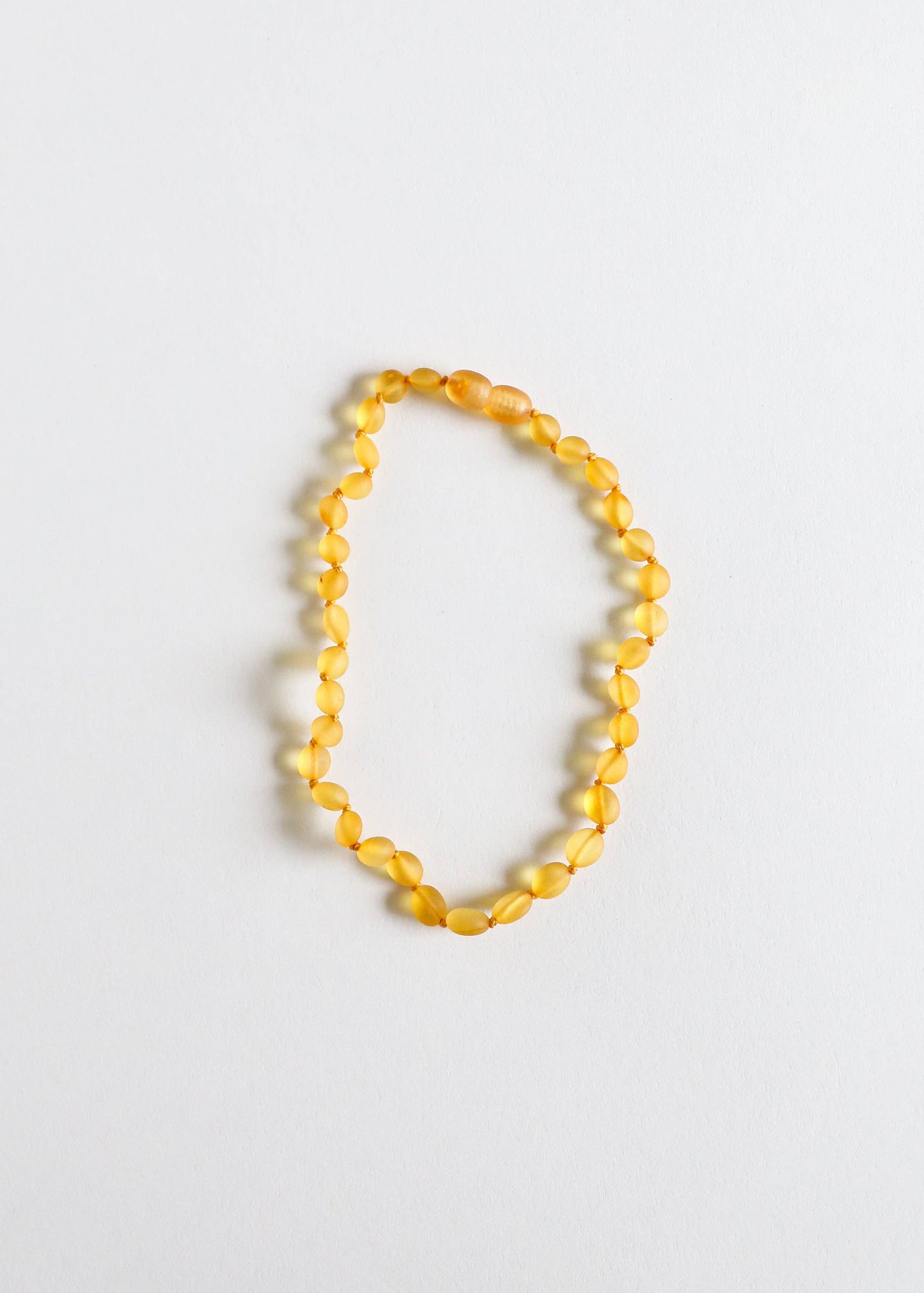 Raw Honey Amber Necklace Classic