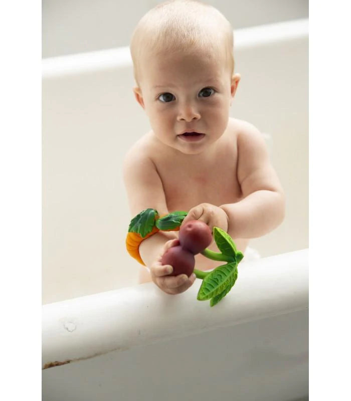 Cherry Teether & Bath Toy