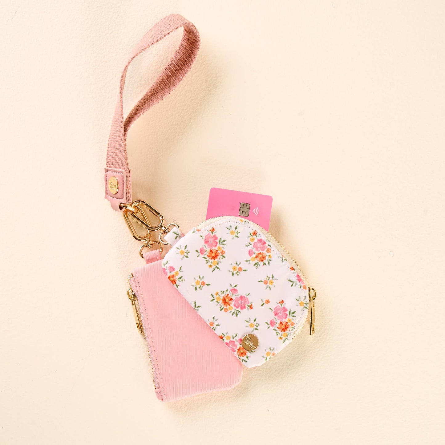 Duo Pouch Wristlet - Endless Daydream Cream