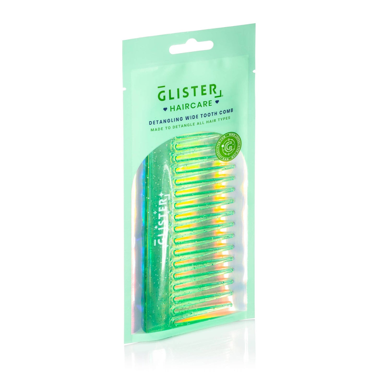 Wide Tooth Detangling Comb - Pink