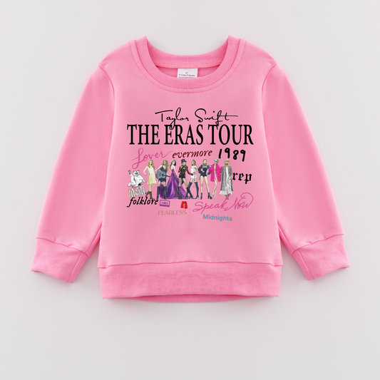 Swiftie Sweatshirt Eras Tour - Pink