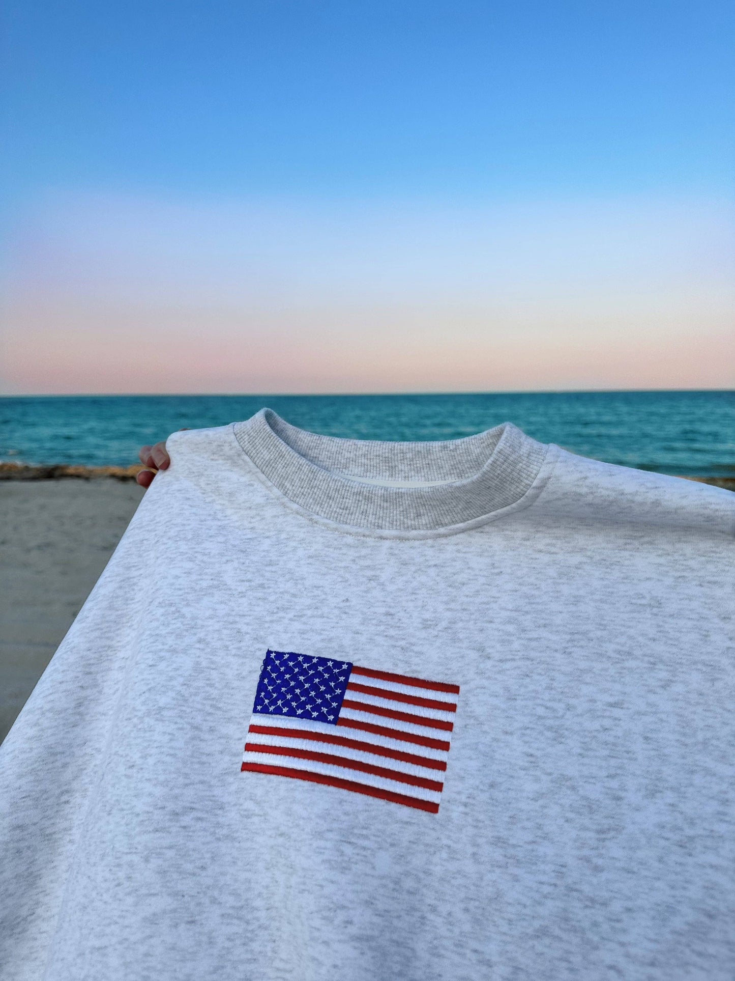 American Flag Sweatshirt