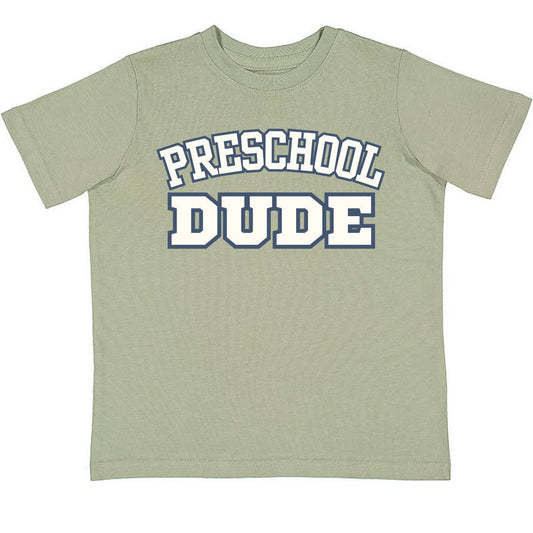 Preschool Varsity T-shirt - Sage