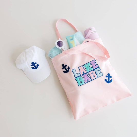 Lake Babe Patch Tote