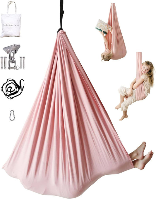 Vintage Rose Cotton Sensory Swing