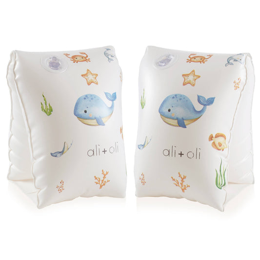 Ali+Oli Swim Arm Inflatable Float -  Undersea