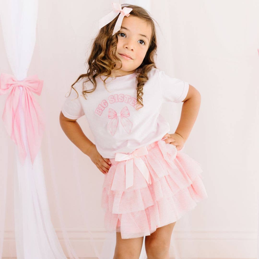 Ballet Bow Tiered Tutu - Coquette