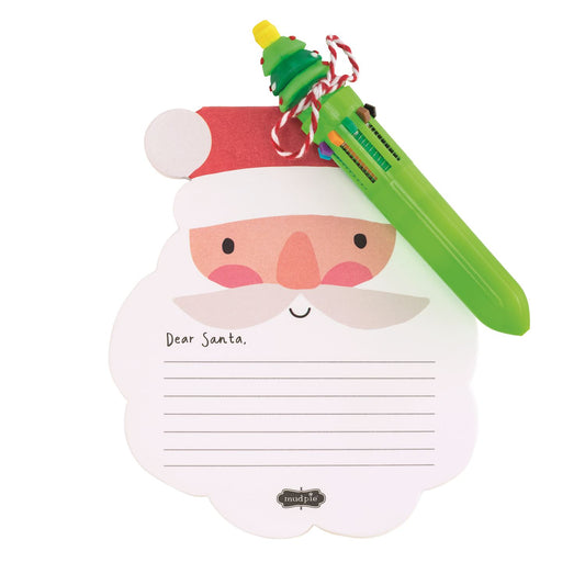 Paper Pad & Pen- Santa