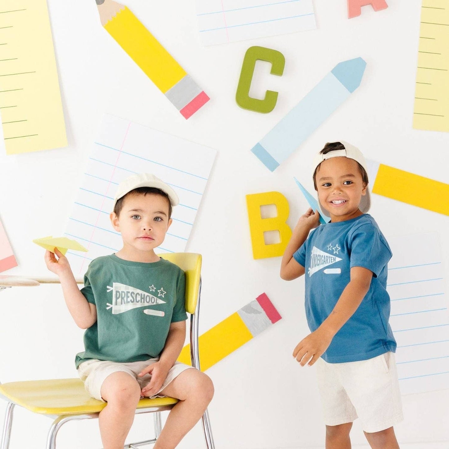Kindergarten Pennant Tee