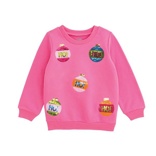 Sequin Ornament Sweatshirt