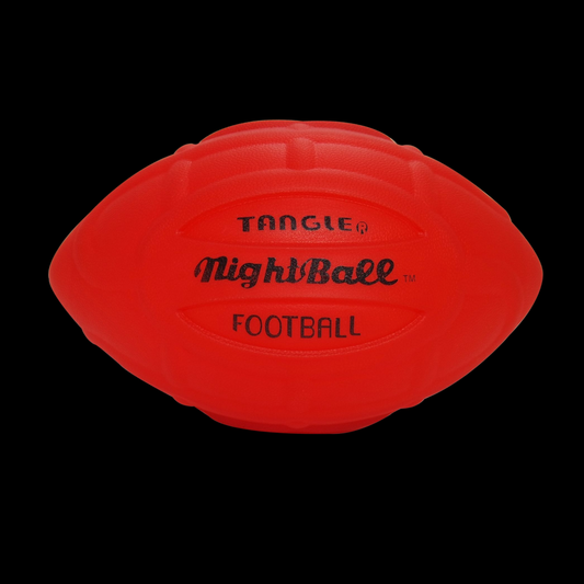 NightBall® Light-Up LED Football: Red