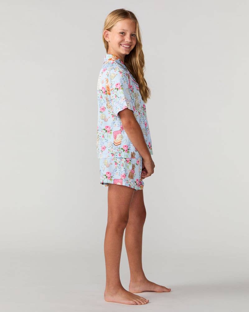 Silky Short Set- Cat House