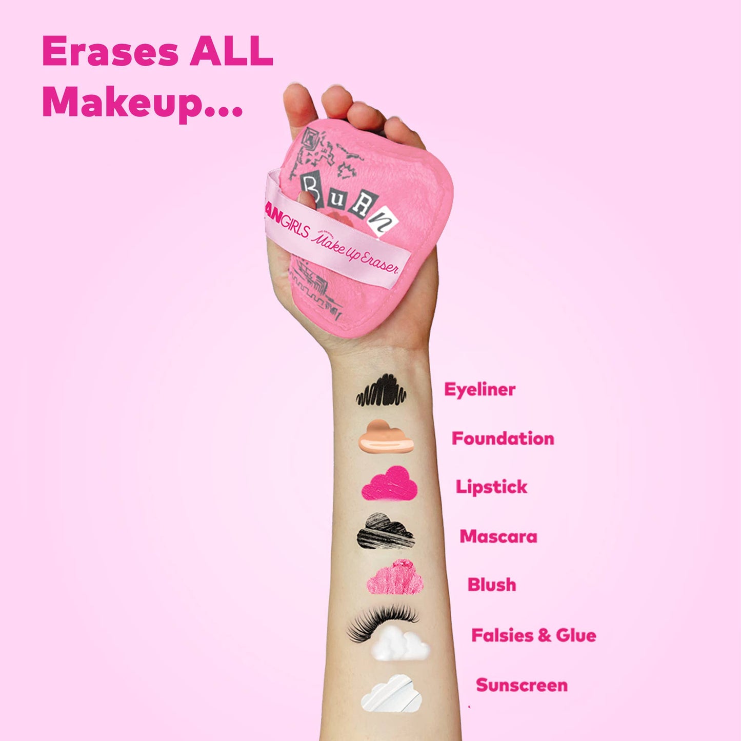 Mean Girls MakeUp Eraser 7-Day Set