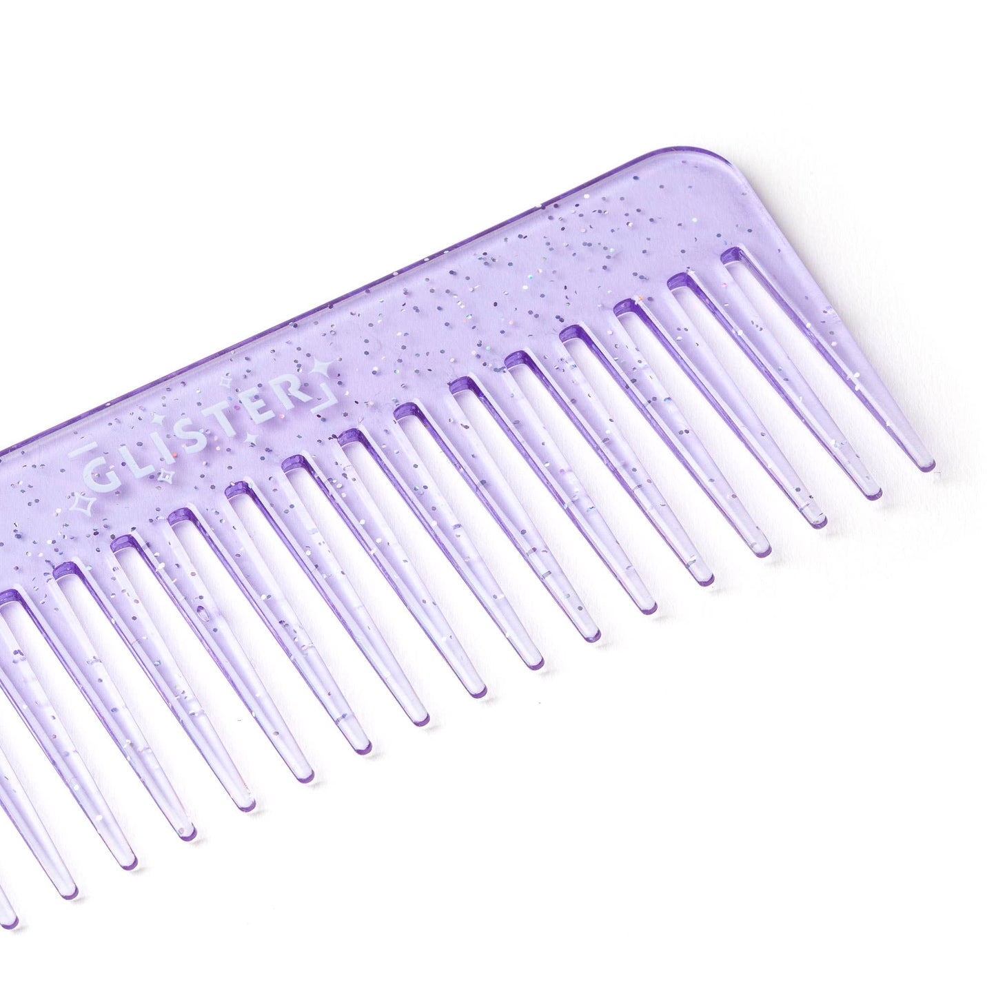 Wide Tooth Detangling Comb - Purple