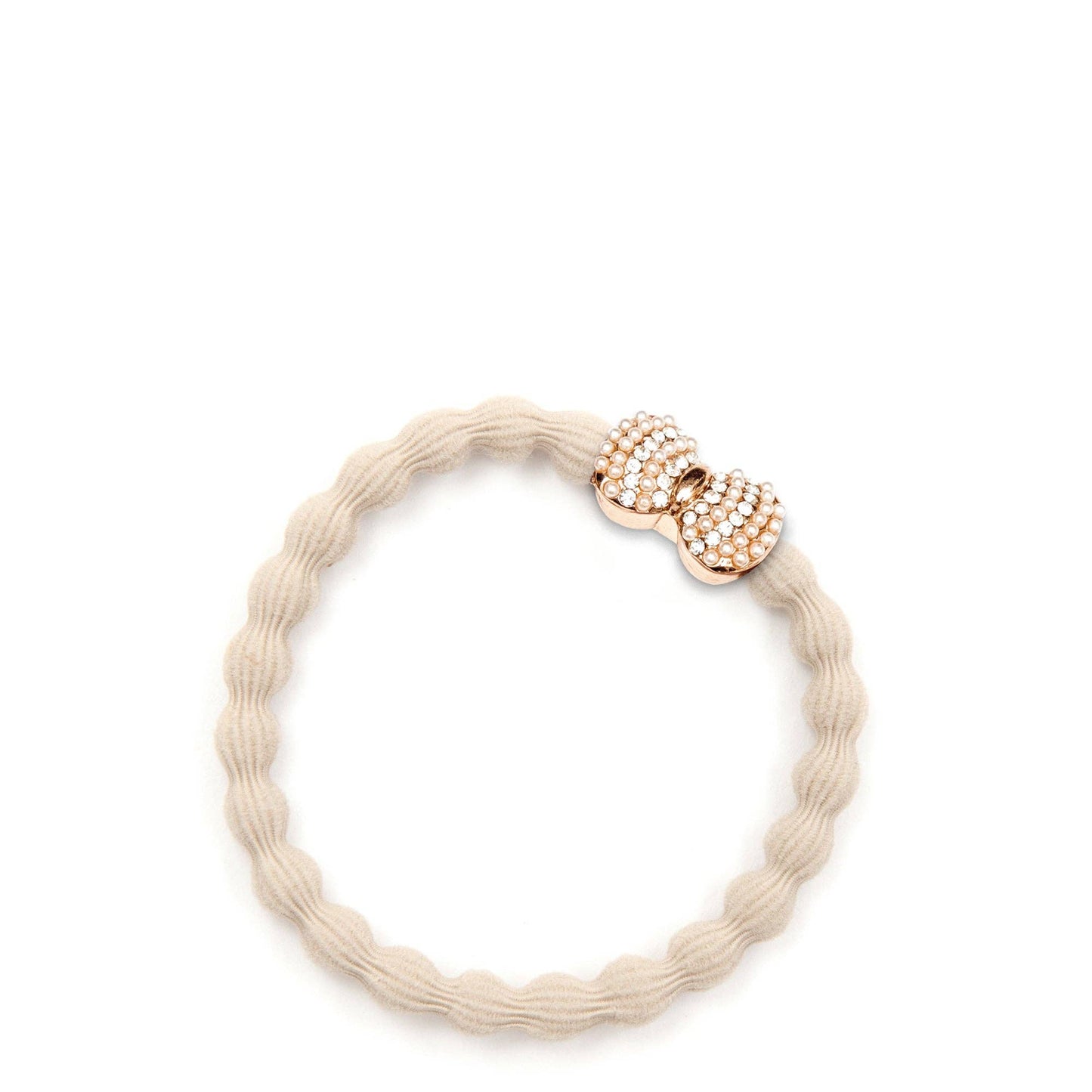 Bling Bow Hairband- Sand
