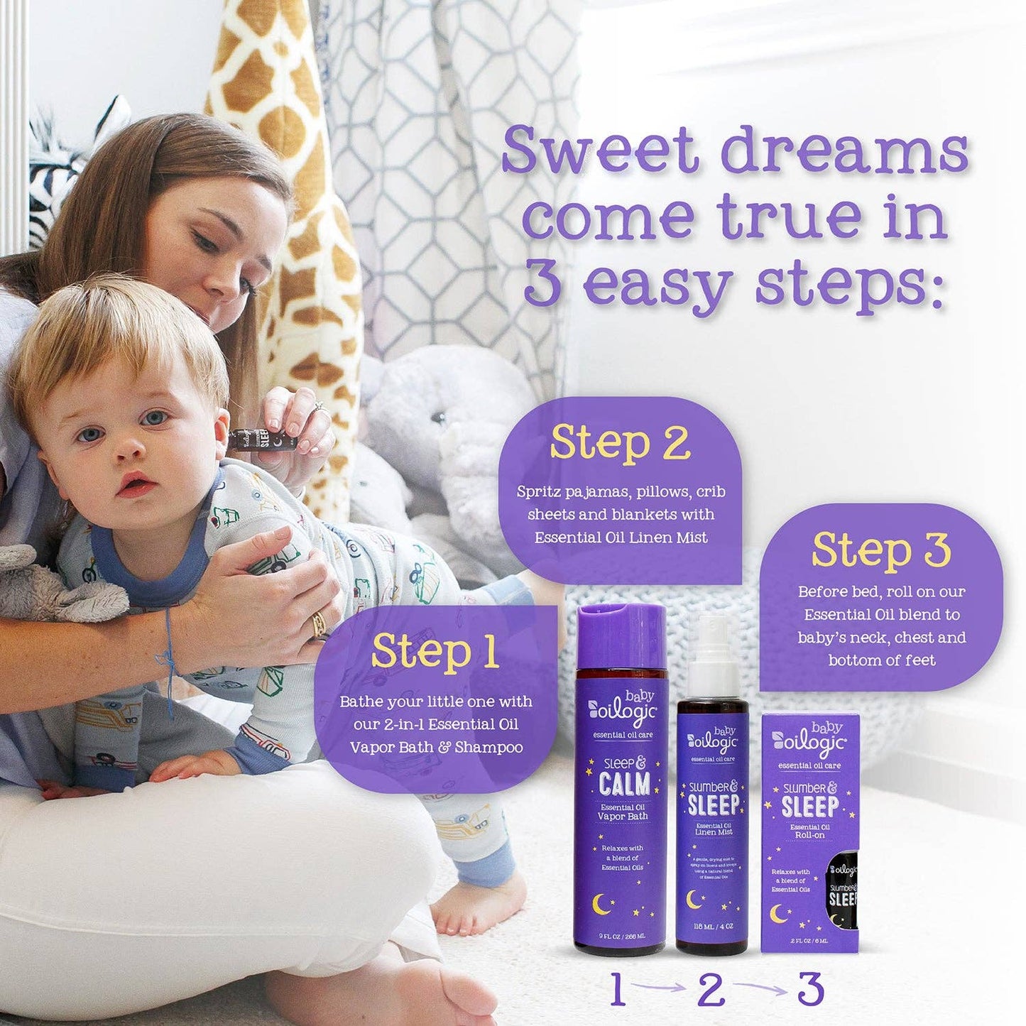 Slumber & Sleep Essential Oil Roll-On: Default Title