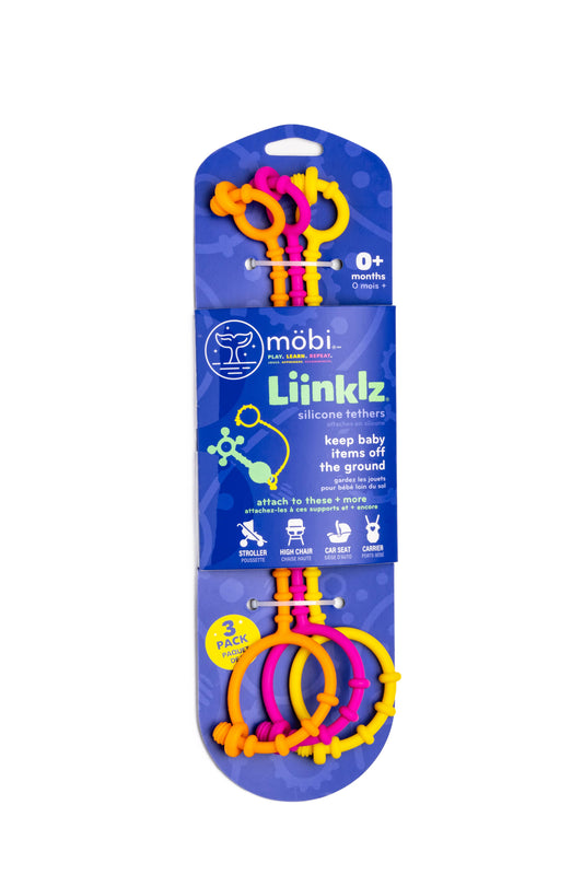 Liinklz Silicone Teether -  Blue