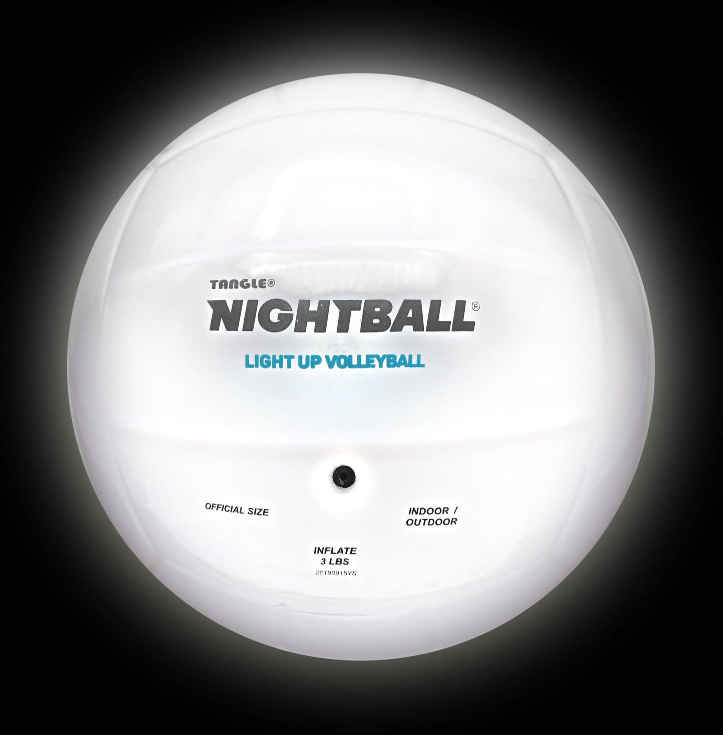 NightBall® Light-Up LED Volleyball: White