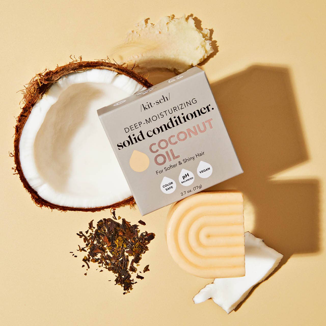 Coconut Conditioner Bar/Mask for Dry Damaged Hair