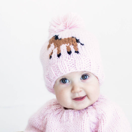 Pony Beanie- Blush