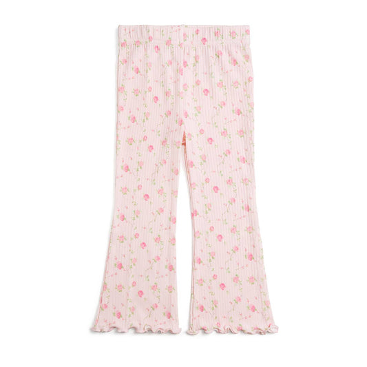 Pink Rose Flare Legging